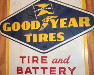 metal sign 1953. approx 24" x 30"