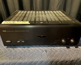 Yamaha MX-460: Powers on, but stays in protection