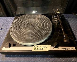 Thorens TD-316: No power supply, parts unit