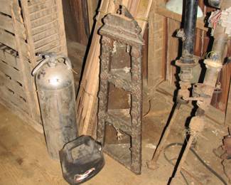 Fire extinguisher ,funk art wood cabinet,design wood trim,steering column