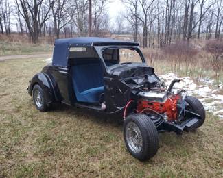 1836 Ford Project, car has most parts but needs to be completed.