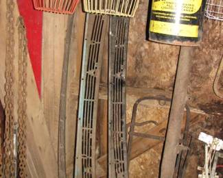 wiper cowls, egg baskets, vintage can