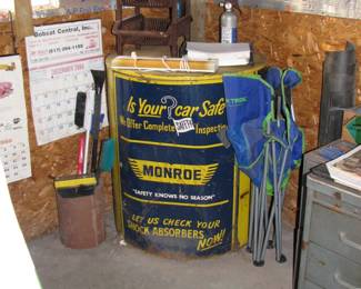 Monroe display cabinet