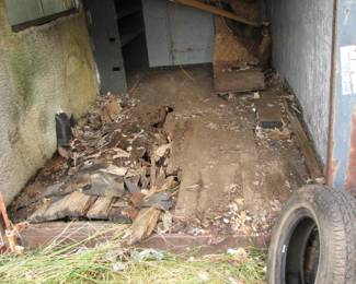 some of the van boxes need new wood floors