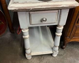 Painted & Distressed Farmhouse Table $95