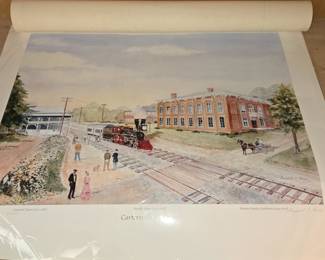 Cartersville limited edition print by Margaret S. Mines