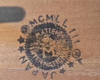 Set of Barbie Doll miniature furniture Mattel International Japan