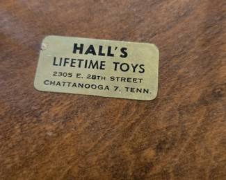 Miniature toy furniture 