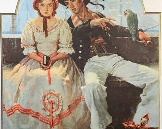 rockwell yarn spinner hand signed