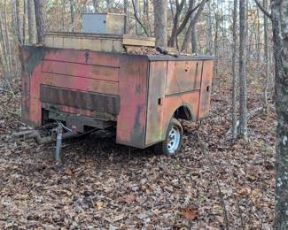 Work bed trailer