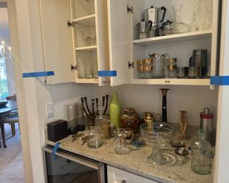 Glass Canisters, Vases, Candlesticks & More!