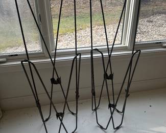 Mid-Century Modern Original Metal Butterly Chair Frames (2 Available)