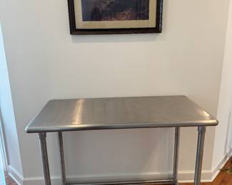 John Boos & Company Stainless Steel Bar Height Console Table (47"W x 24"D x 38"H)
