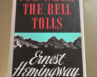 "For Whom The Bell Tolls" Deluxe Edition with Slipcase by Ernest Hemingway