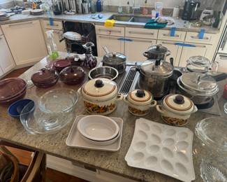 Glass Cookware, Pots, Pans & More