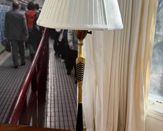 Mid-Century Modern Brass American Table Lamp (pair)