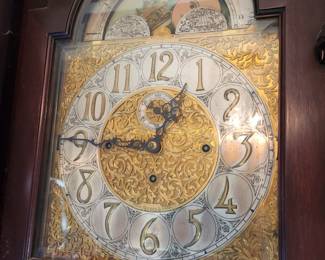 Antique Grandfather clock by Fred Bucher & Sons of Baltimore