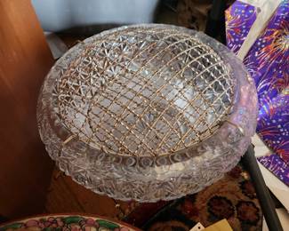 Vintage Thomas Webb glassware