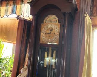 Antique Grandfather clock by Fred Bucher & Sons of Baltimore