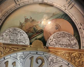 Antique Grandfather clock by Fred Bucher & Sons of Baltimore