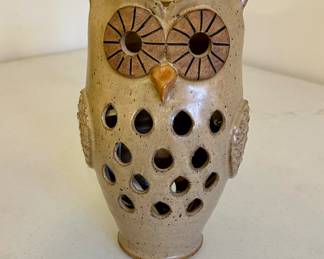 Owl Nightlight / McNeill's Pottery, Seagrove, NC