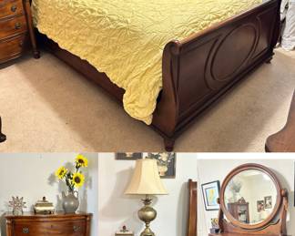 Davis Int'l Furniture, 4 piece queen bedroom set. (Mattress Included) Excellent Condition