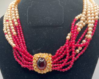 1980's Ciner necklace