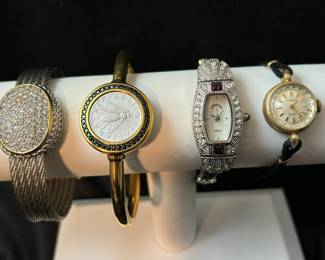 10K Bezel Whithauer Watch Adrienne Watch And Crystal And Bella Bracelet