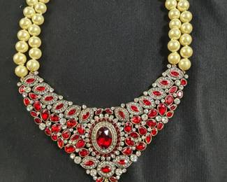Heidi Daus Deco Drop Statement Necklace