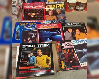 Lot of assorted collectible calendars.
