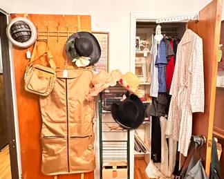 Samsonite Luggage, Hats, Clothing, Travel Bags, etc