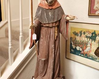 Antique Spanish Colonial Saint Christopher