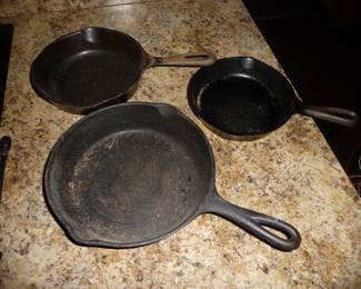 iron skillets