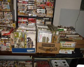 HUNDREDS of Model kits 