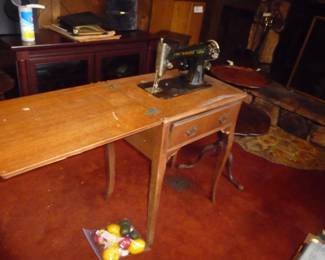 vintage Singer sewing