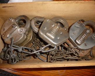 Adlake locks ON chains