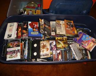 VHS tapes