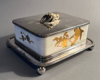 Vintage Mappin & Webb Princess Plate Box