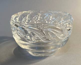 Tiffany & Co Dolphin Crystal Bowl