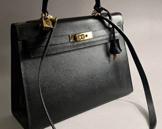 Kelly Style Leather Purse