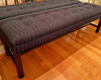 Upholstered Parsons Style Bench