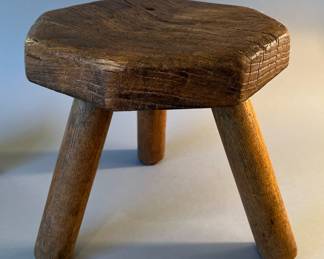 Rustic Three Leg Milking Stool