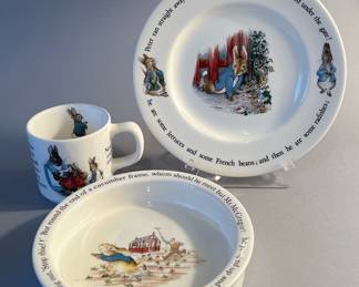 Wedgwood “Peter Rabbit” 3 Piece Set
