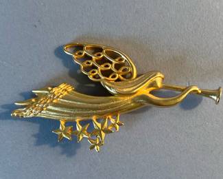 Gold Crown Inc. Angel Brooch
