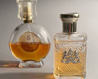 Vintage Safari for Men by Ralph Lauren and Vintage Bal a Versailles by Jean Desprez Paris Eau De Toilette for Women