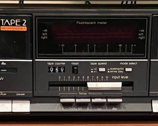 Technics RS-B33W Double Dual Cassette Deck Player Recorder