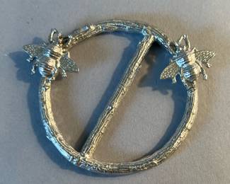 Honey Bee Scarf Ring