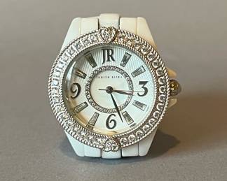 Judith Ripka White Ceramic Watch