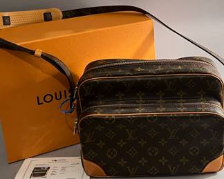 Louis Vuitton with certificate of authenticity