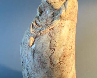 Native American Marble Sculpture signed “A Yellowhair”